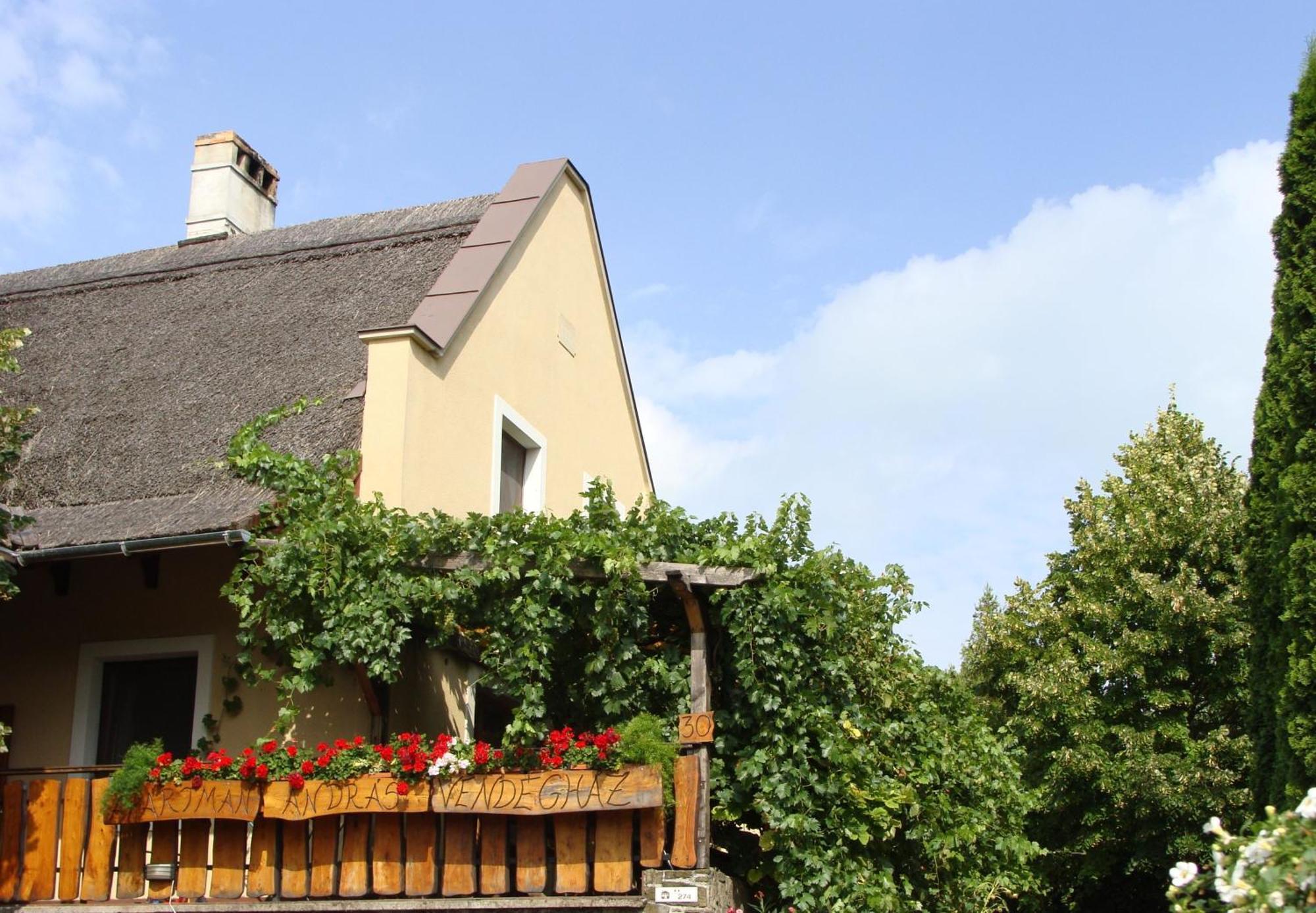 András Nádfedeles Vendégház Tihany Exterior foto